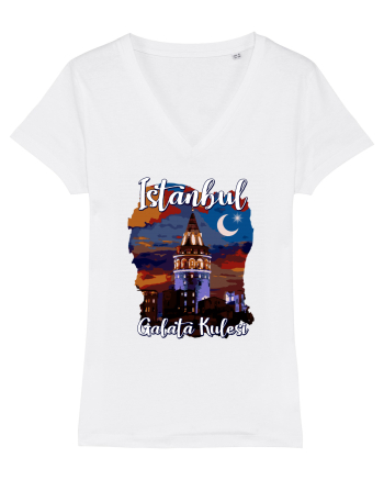 Istanbul Galata Kulesi White