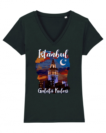 Istanbul Galata Kulesi Black