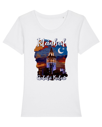 Istanbul Galata Kulesi White