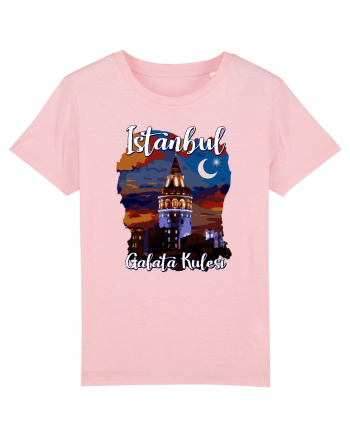 Istanbul Galata Kulesi Cotton Pink