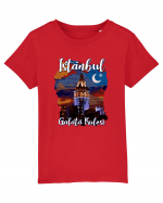 Istanbul Galata Kulesi Tricou mânecă scurtă  Copii Mini Creator