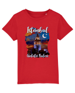 Istanbul Galata Kulesi Tricou mânecă scurtă  Copii Mini Creator