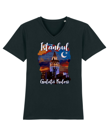 Istanbul Galata Kulesi Black