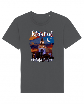 Istanbul Galata Kulesi Anthracite