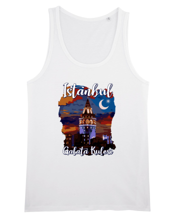 Istanbul Galata Kulesi White