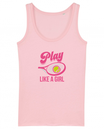 Play like a girl. Cotton Pink