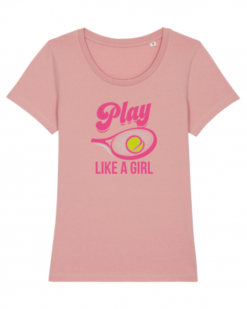 Play like a girl. Canyon Pink