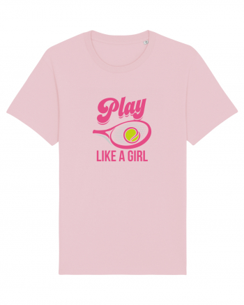 Play like a girl. Cotton Pink