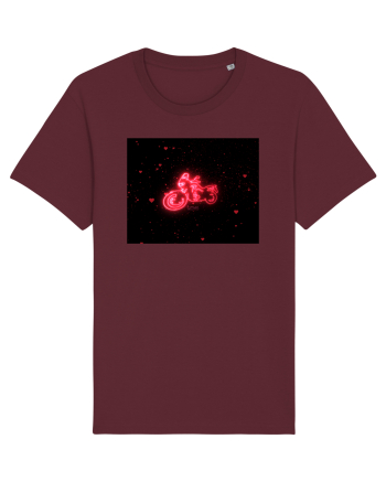 Hearts adventure moto Burgundy