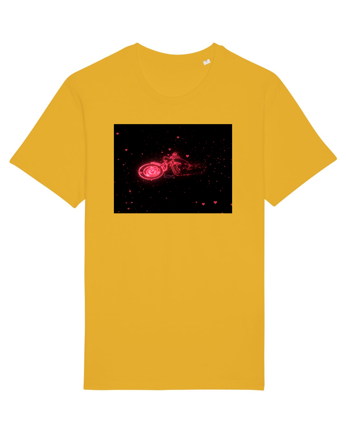Tricou mânecă scurtă Unisex Rocker Spectra Yellow