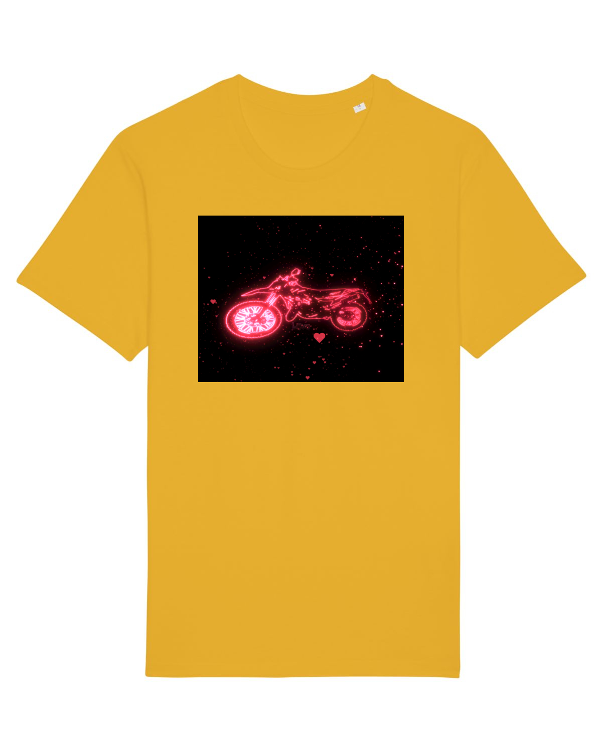 Tricou mânecă scurtă Unisex Rocker Spectra Yellow