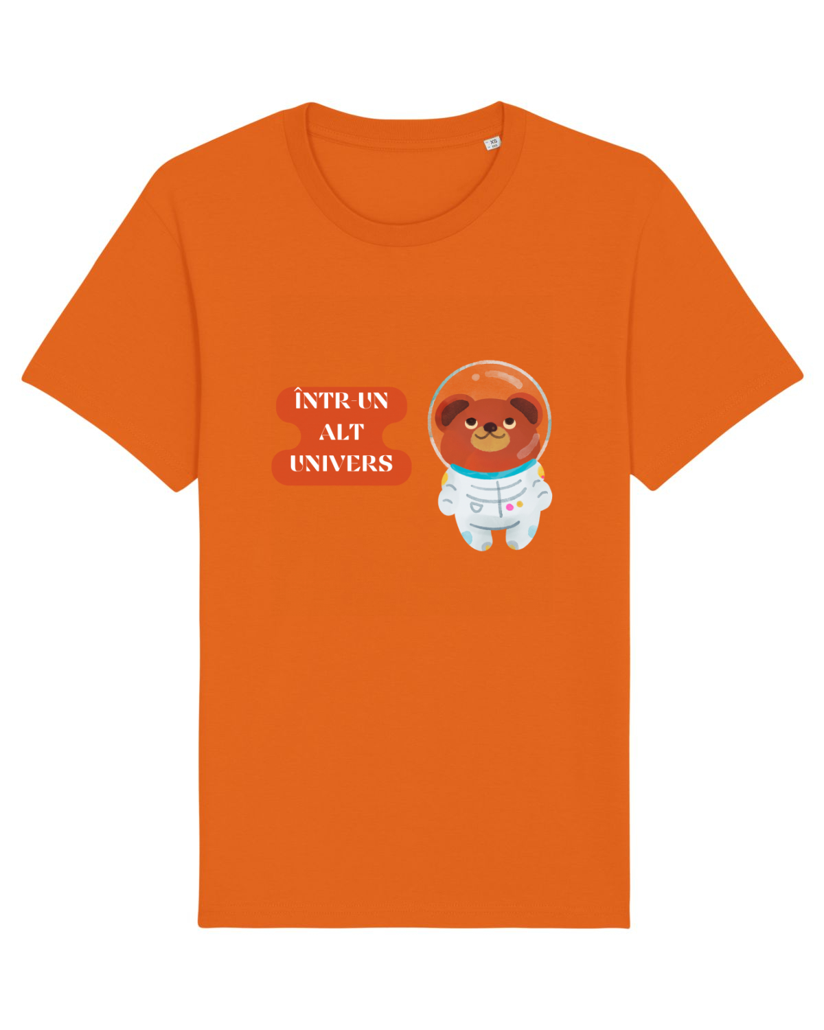 Tricou mânecă scurtă Unisex Rocker Bright Orange