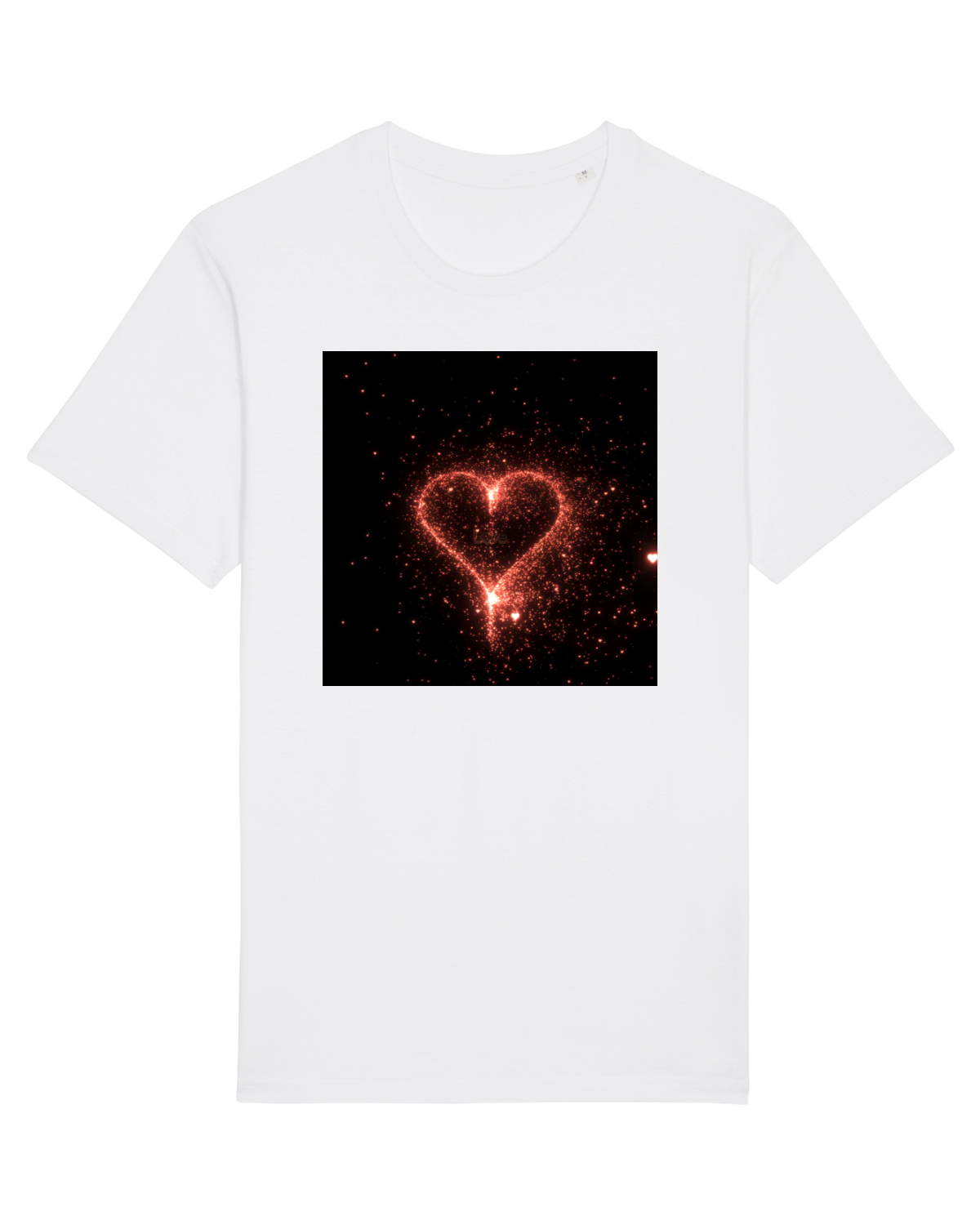Tricou mânecă scurtă Unisex Rocker White