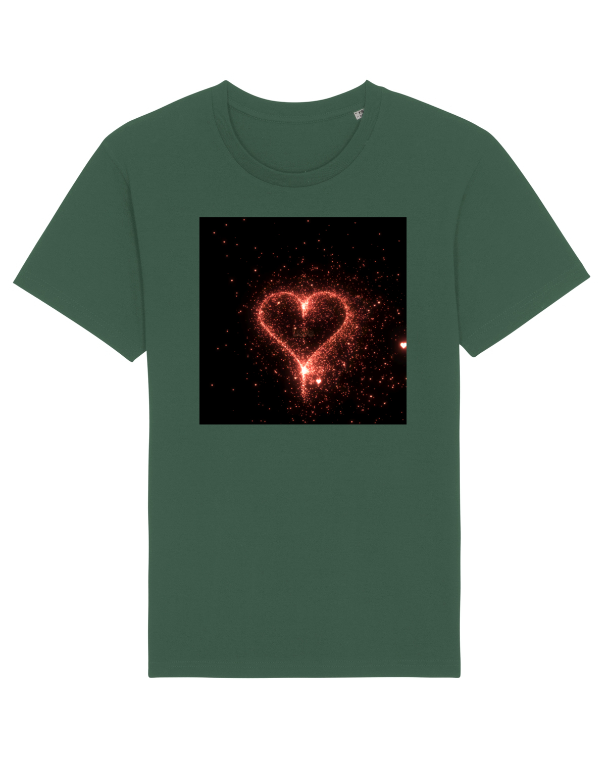 Tricou mânecă scurtă Unisex Rocker Bottle Green