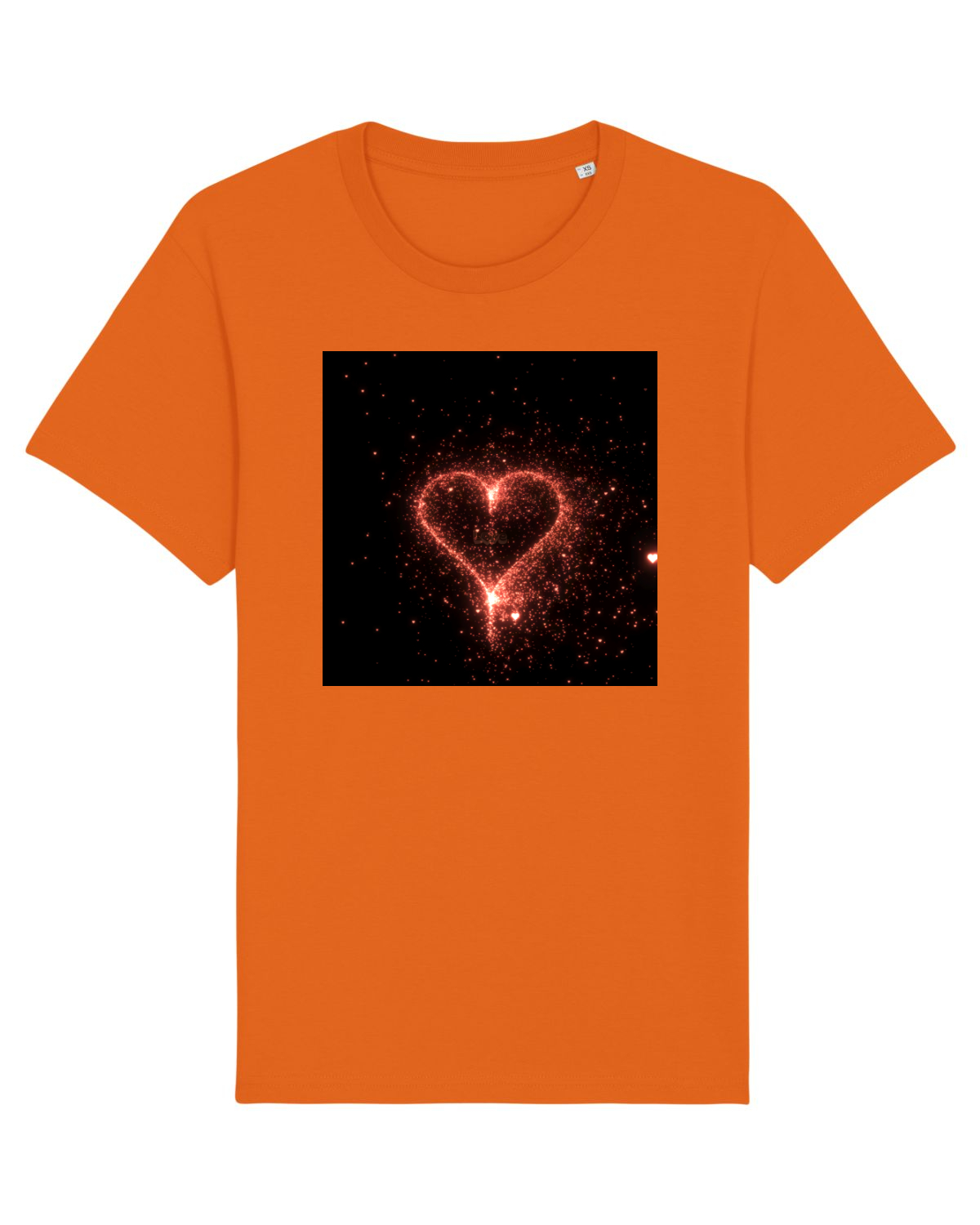 Tricou mânecă scurtă Unisex Rocker Bright Orange