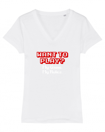 My Game My Rules White
