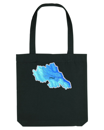 Iași County Map Black