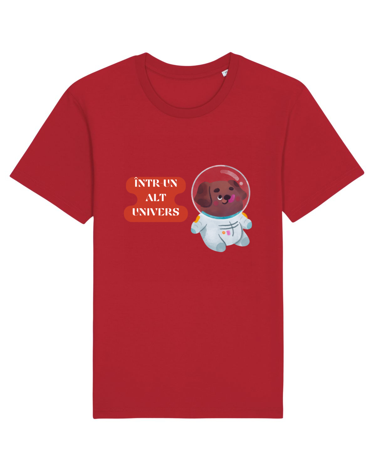 Tricou mânecă scurtă Unisex Rocker Red