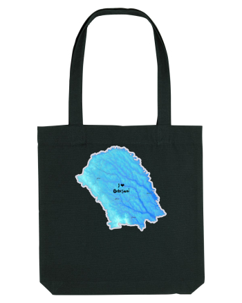 Botoșani County Map Black