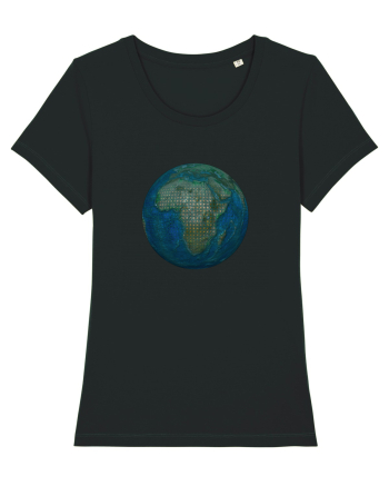 No borders - Earth Globe 1 Black