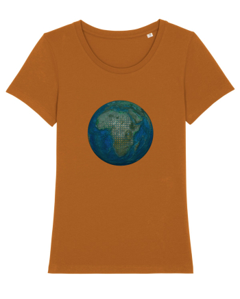No borders - Earth Globe 1 Roasted Orange