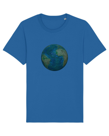 No borders - Earth Globe 2 Royal Blue