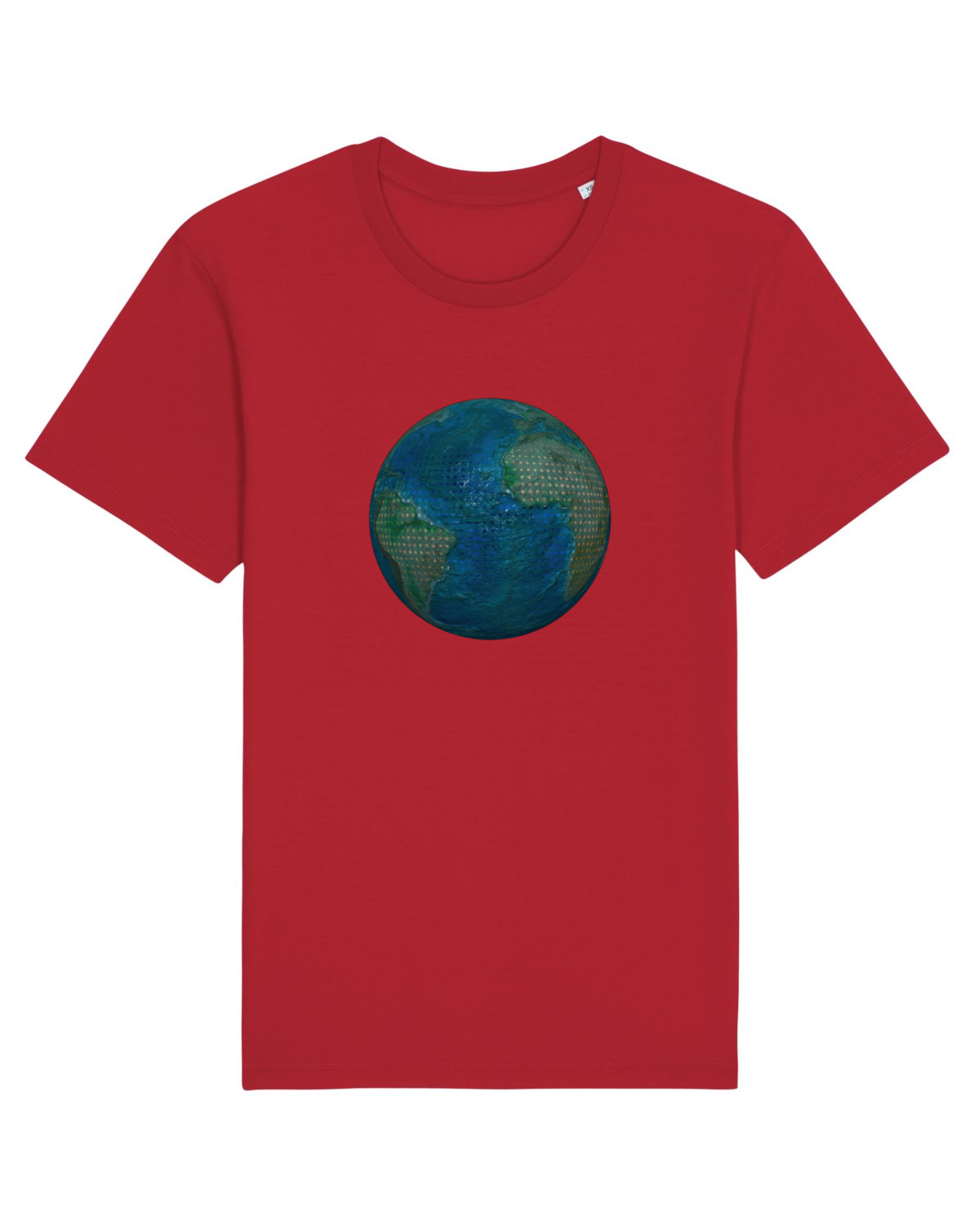Tricou mânecă scurtă Unisex Rocker Red