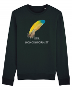 STIL NONCONFORMIST Bluză mânecă lungă Unisex Rise