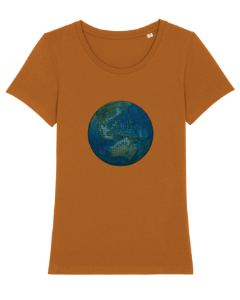 No borders - Earth Globe 4 Roasted Orange
