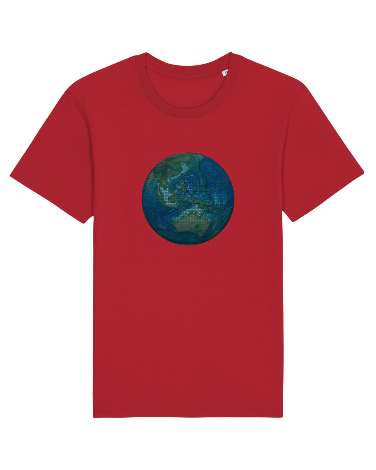 Tricou mânecă scurtă Unisex Rocker Red