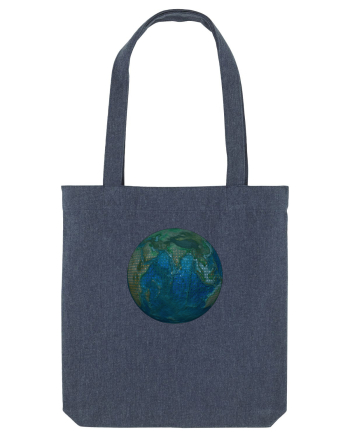 No borders - Earth Globe 5 Midnight Blue