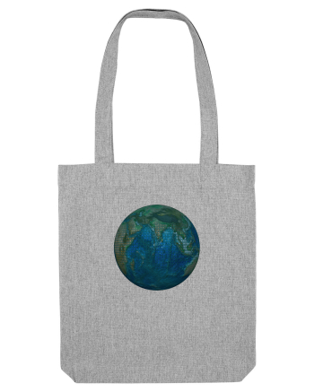 No borders - Earth Globe 5 Heather Grey