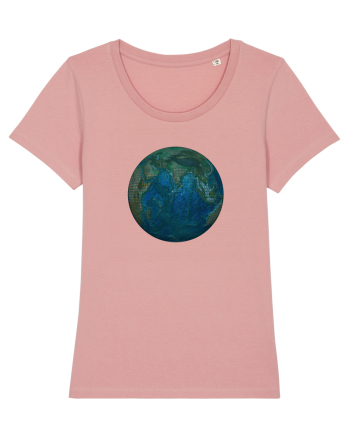 No borders - Earth Globe 5 Canyon Pink