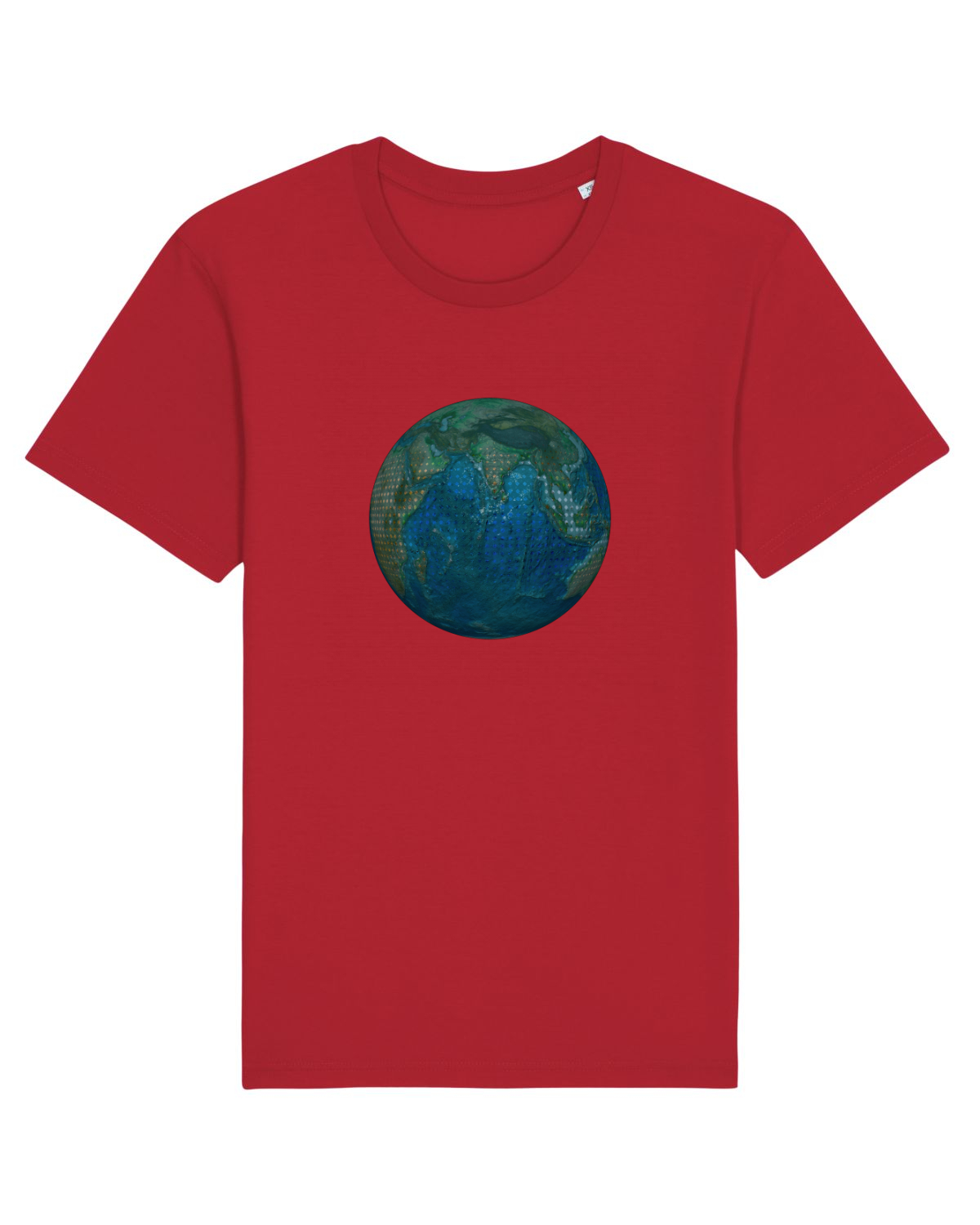 Tricou mânecă scurtă Unisex Rocker Red