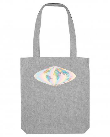 Projected Time Zones - Sinusoidal Heather Grey