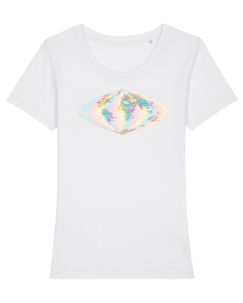 Projected Time Zones - Sinusoidal White