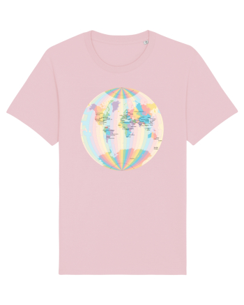 Projected Time Zones - Van der Grinten 1 Cotton Pink
