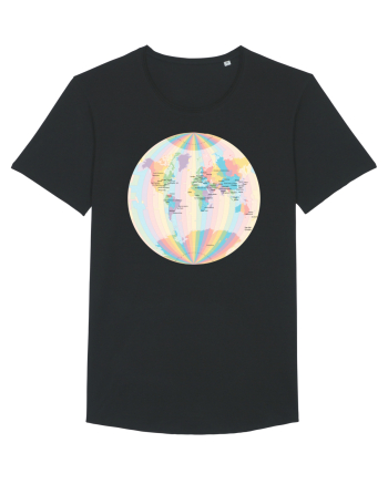 Projected Time Zones - Van der Grinten 1 Black