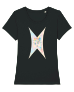 Projected Time Zones - Cassini Tricou mânecă scurtă guler larg fitted Damă Expresser