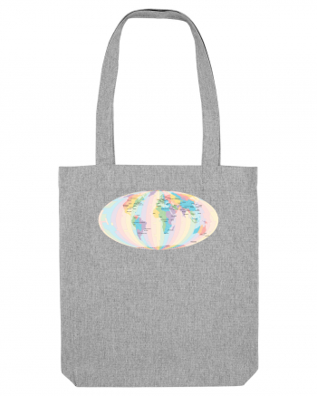 Projected Time Zones - Mollweide Heather Grey