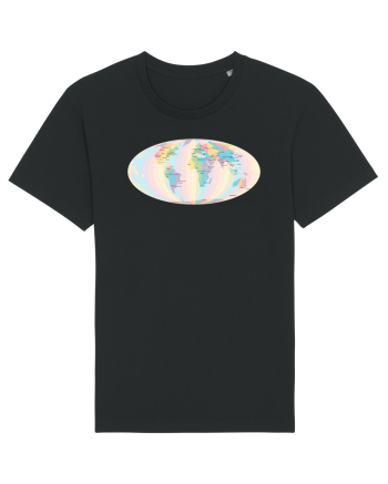 Projected Time Zones - Mollweide Black