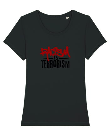 Racism is terrorism Black