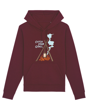 Catch Your Goals Burgundy