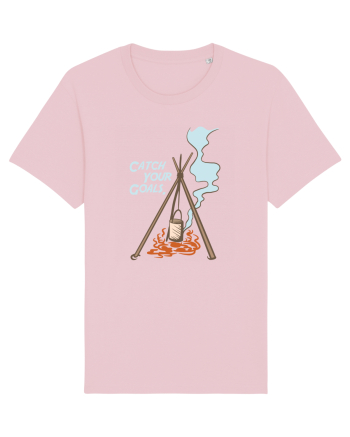 Catch Your Goals Cotton Pink