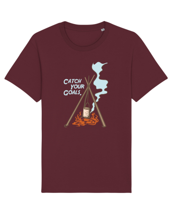 Catch Your Goals Burgundy