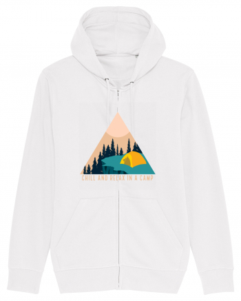 Chill and Relax in a Camp White