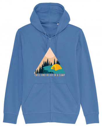 Chill and Relax in a Camp Bright Blue