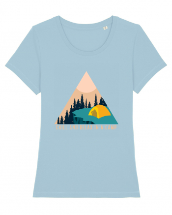 Chill and Relax in a Camp Sky Blue