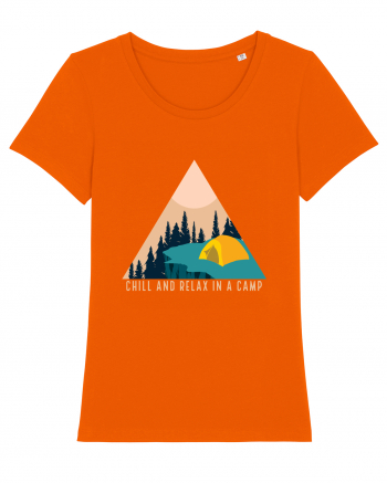 Chill and Relax in a Camp Bright Orange