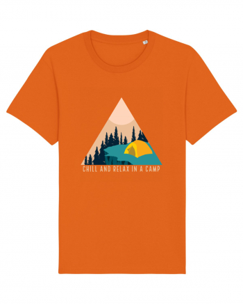 Chill and Relax in a Camp Bright Orange